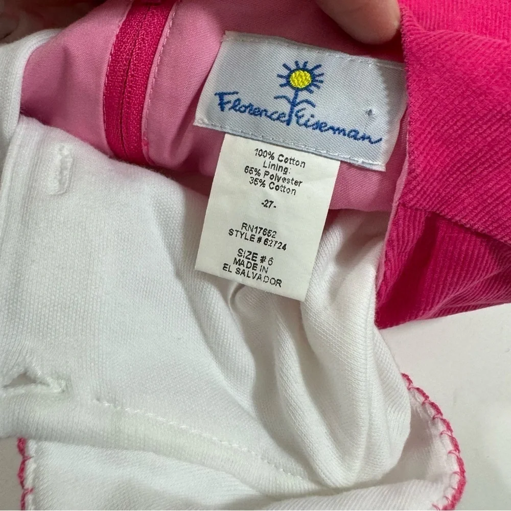 Florence Eiseman Corduroy Flower Jumper Dress